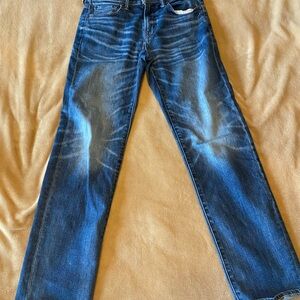 American Eagle Outfitters Blue Straight Jeans